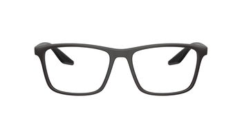 Das Bild zeigt die Prada Linea Rossa Fassung PS01QV  18K1O1 von vorne.